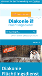 Mobile Screenshot of fluechtlingsdienst.diakonie.at