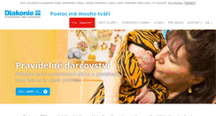 Desktop Screenshot of diakonie.cz